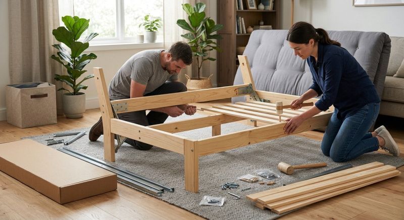 Couch Assembly in Kansas City, KS